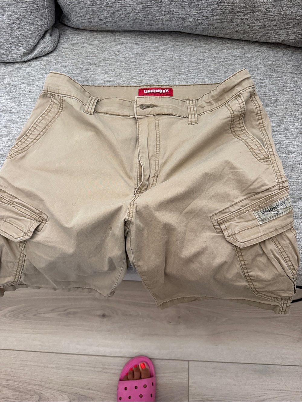 UNIONBAY Men's Tan Cargo Shorts